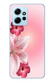 Redmi Note 12 4G Uyumlu Tematik Çiçek Baskılı Silikon Kılıf