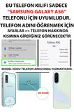 Samsung Galaxy A56 Uyumlu Türk Büyükleri Kolaj Baskılı Silikon Kılıf