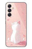 Samsung Galaxy A54 Uyumlu Minnoş Kedi Baskılı Silikon Kılıf