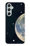 Samsung Galaxy A34 Uyumlu Minimalist Galaksi Yıldızlı Gece Baskılı Silikon Kılıf