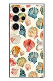 Samsung Galaxy S24 Ultra Uyumlu Deniz İncileri Baskılı Silikon Kılıf