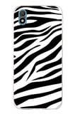 Huawei Y5 2019 - Honor 8S Uyumlu Zebra Tasarımlı Baskılı Silikon Kılıf