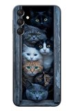 Samsung Galaxy A24 Uyumlu Yavru Kediler Baskılı Silikon Kılıf