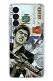 Samsung Galaxy S26+ PLUS Uyumlu Scarface Dolar Tasarımlı Baskılı Silikon Kılıf