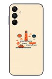 Samsung Galaxy A15 Uyumlu Sade Tatil Baskılı Silikon Kılıf