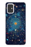 Samsung Galaxy M31s Uyumlu Yıldız Atlası Kozmik Rehber Baskılı Silikon Kılıf