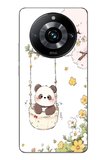 Realme 11 Pro Uyumlu Sallanan Panda Baskılı Silikon Kılıf