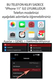 iPhone 11 Uyumlu Pembe Posta Pulları Baskılı Silikon Kılıf
