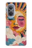 Huawei Nova 9 Se Uyumlu Efsunlu Güneş Baskılı Silikon Kılıf
