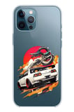 iPhone 12 PRO MAX Uyumlu GTR Güneş Ejderha Tasarımlı Baskılı Silikon Kılıf