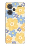 Redmi Note 13 PRO PLUS Uyumlu Soft Pastel Çiçek Bahçesi Baskılı Silikon Kılıf