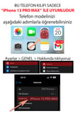 iPhone 13 PRO MAX Uyumlu Modern Mavi Geometrik Mozaik Baskılı Silikon Kılıf