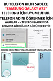 Samsung Galaxy A72 Uyumlu Bauhaus Akımı Baskılı Silikon Kılıf
