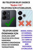 Redmi 13C Uyumlu Bauhaus İnci Küpeli Kız Baskılı Silikon Kılıf