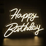 Happy Birthday Yazılı Neon Led Işık 