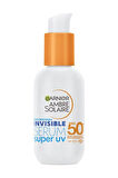 Garnier Ambre Solaire Invisible Serum Super UV Günlük Güneş Koruyucu Serum