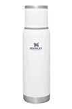 Stanley Adventure To-Go Vakumlu Paslanmaz Çelik Termos Polar 1 Litre- Beyaz