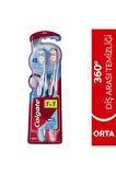 Colgate Diş Fırçası 360 Diş Arası Temizliği 1+1