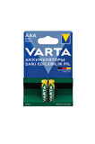 Varta Pil Rechargeable Power 2'li İnce Pil 800 Ma