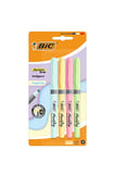 Bic Fosforlu Kalem Grip Pastel 4 lü