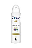 2 ADET  Dove Deodorant Invisible Dry Sprey Kadın 150 ml