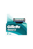 2 ADET  Gillette Mach3 Sport Yedek Bıçak 2'li