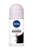 2 ADET  Nivea Roll-On Invisible Black&White Clear 50 ml