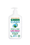 2 ADET  Green Clean Bitkisel Likit Sabun 500 ml