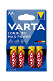 2 ADET  Varta Pil Max Power Kalem Pil 4'Lü