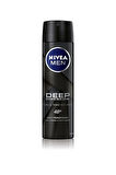 3 ADET  Nivea Deodorant Deep Dimension 150 ml