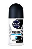 3 ADET  Nivea Roll-On Invisible Black&White Fresh 50 ml