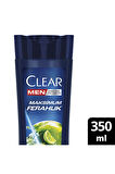 3 ADET  Clear Men Yağlı Saç Derisi Max Ferahlık Şampuan 350 ml