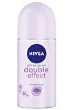 3 ADET  Nivea Roll-On Double Effect 50 ml