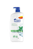 3 ADET  Head and Shoulders Mentol Ferahlığı Şampuan 800 ml