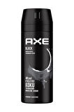 3 ADET  Axe Deodorant Black 150 ml