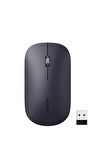 3 ADET  UGREEN 2.4Ghz USB Bağlantısı 4000 Dpi Sessiz Tuşlu Kablosuz Optik Mouse Siyah 90372