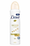 4 ADET   Dove Deodorant Eventone Sprey Kadın 150 ml