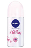 4 ADET   Nivea Roll-On Pearl&Beauty Kadın 50 ml