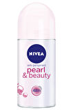 4 ADET   Nivea Roll-On Pearl&Beauty Kadın 50 ml