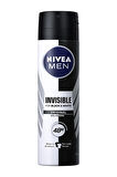 4 ADET   Nivea Deodorant Invisible Black&White 150 ml