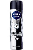 4 ADET   Nivea Deodorant Invisible Black&White 150 ml