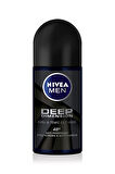 4 ADET   Nivea Roll-On Deep Dimension 50 ml