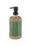 4 ADET   The Mia Rattan Cam Sıvı Sabunluk Yeşil 330 cc