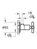 VitrA Juno A4155123 Ara Musluk Altın