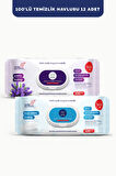 SUBO YÜZEY TEMİZLİK HAVLUSU 100 'LÜ MİX 12 X100 (6 L.FERH + 6 B.SABN.FERH )