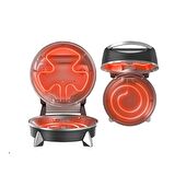 Tecna 6850 Pizza Fırını - Multi Cooker Kırmızı