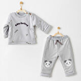 Andywawa AC26028 Fiber Keep Smiling 2'li Takım Grey