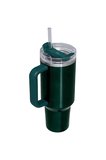 4 ADET Stanley Quencher H2.O FlowState Tumbler Pipetli Termos Evergreen Glow 1.18 Litre