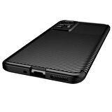 Xiaomi Mi 12 ile Uyumlu Kılıf Focus Karbon Tasarım Telefon Kılıfı Kapak