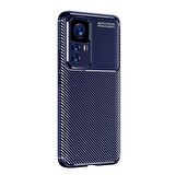Xiaomi Mi 12T Pro ile Uyumlu Kılıf Focus Karbon Tasarım Telefon Kılıfı Kapak